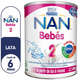 Fórmula Láctea NAN 2 Bebés Lata 390g