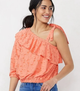 LAUREN CONRAD CAJA NO. 23 Blusa Coral M