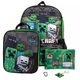 MOCHILA MINECRAFT 5 PIEZAS