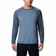 COLUMBIA T/XXL PLAYERA MANGA LARGA AZUL XXL