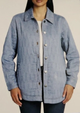 JACHS GIRLFRIEND NEW YORK T/L CHAQUETA P/DAMA C/BOTONES COLOR AZUL TALLA L