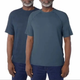 GLACIER T/L TWO PACK DE PLAYERAS P/HOMBRE AZUL/CELESTE TALLA L