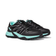 FILA 00019 Tennis Negro con suela  Verde talla 7.5/24.5cm