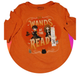 JUMPING BEANS CAJA NO. 21 BLUSA DE MANGA LARGA PARA NIÑA COLOR NARANJA CON ESTAMPADO HARRY POTTER TALLA 5