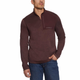 G.H.BASS T/XL SUETER ZIPER 1/4 DE HOMBRE COLOR CORINTO TALLA XL