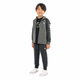 HURLEY CAJA NO. 22 CONJUNTO T/2 DE PANTS DE 3 PIEZAS PARA NIÑO COLOR GRIS/NEGRO TALLA 2