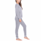 HONEYDEW PIJAMA T/S DE DAMA 2 PC COLOR LILA CON PUNTOS TALLA S