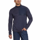 G.H.BASS T/XL SUETER ZIPER 1/4 DE HOMBRE COLOR AZUL TALLA XL