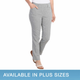 HILARY PANTALON DE VESTIR DE DAMA CON CONTROL DE ABDOMEN CON OJALES PARA CINCHO COLOR GRIS TALLA S