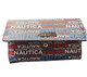 NAUTICA BILLETERA CAJA NO. 7 DE DAMA CON LETRAS DE COLORES QUE DICE NAUTICA