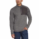 G.H.BASS T/XL SUETER ZIPER 1/4 DE HOMBRE COLOR GRIS TALLA XL