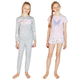 BCBG GIRLS YUTH 4-PIECE SLEEPSET PURPLE S (7/8))