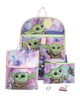 DISNEY MOCHILA STARWARS DE NIÑA COLOR LILA 5 PIECES