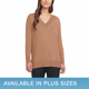 MATTY M BLUSA/SUETER COLOR CAFE TALLA M