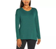 BANANA REPUBLIC T/L BLUSA MANGA LARGA COLOR VERDE TALLA L