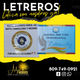 LETRERO BANNER
