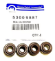 53009886 (12) GOMAS VALVULA JEEP CHEROKEE 242