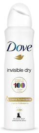 DESODORANTE DOVE INVISIBLE DRY 150ML