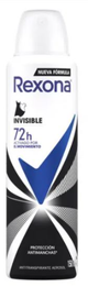 DESODORANTE REXONA INVISIBLE 150ML