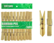 PERROS DE ROPA BAMBOO PEG 20UN