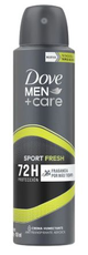 DESODORANTE DOVE MEN SPORT FRESH 150ML