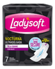 TOALLA HIGIENICA 7 UNI LADYSOFT NOCTURNA NEGRA