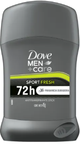 DESODORANTE DOVE MEN BARRA SPORT FRESH