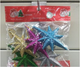 Adorno Estrella Navidad brillante x5 8cm XM242