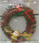 adorno Corona Papa Noel 14,5cm 80158