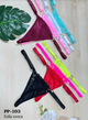 PP-103 Tanga de Lujo Corazón Zafarí