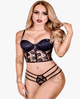 RC13 Conjunto Copa Tipo Corseth Encaje