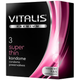 Condón Vitalis Super Thin Ultra Delgado x3 Unidades
