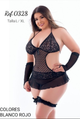 0328 Babydoll Ligueros Talla Plus Zafarí