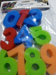 SET ESPONJA NUMEROS 0-9 10PZS SPR