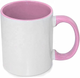 TAZA TAZA INTERIOR Y ASA ROSADA