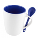 TAZA DE CUCHARITA AZUL MARINO
