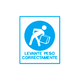 LEVANTE PESO CORRECTAMENTE GRANDE
