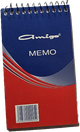 LIBRETA MEMO 3X5 50H AMIGO HORIZONT CJ#24