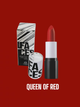 LABIAL MATTE FACES QUEEN OF RED - 3.5G
