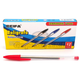 BOLIGRAFO ROJO BEIFA CRISTAL (CAJA)