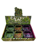 CENICERO VIDRIO CUADRADO WEED