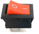 Switch On-Off vehicle rojo