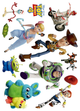 087 Wallstickers Toy Story 4 50X70CM