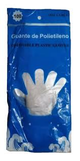 GUANTES TRANSPARENTES PARA ALIMENTOS