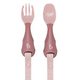 Bibado Handi Cutlery Attachable Baby Cutlery Pack - Rosada