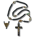 ROSARIO MAD OV NEGRO SAN PIO 53CM L. 23231