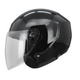 CASCO SEMI INTEGRAL TECH 10 NEGRO BRILLANTE LM