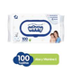 PAÑITOS HUMEDOS WINNY 100 UNIDADES