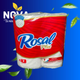 PAPEL ROSAL ROJO 4 ROLLOS 180 HOJAS