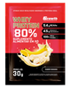 DOSE WHEY PROTEIN CONCENTRADO 30GR - GROWTH SUPPLEMENTS Sabor: Banana